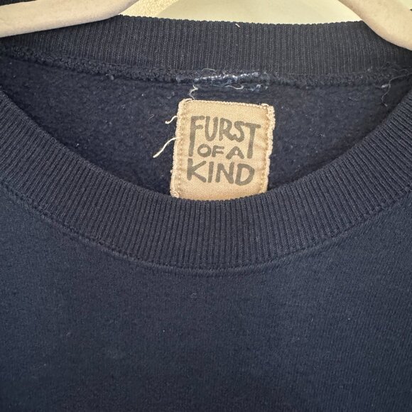 Washington University Vintage sweatshirt embellished with Red Glitter Stars - Picture 4 of 9